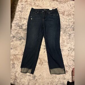 Time and Tru Women's Midnight Blue Straight Leg Jeans